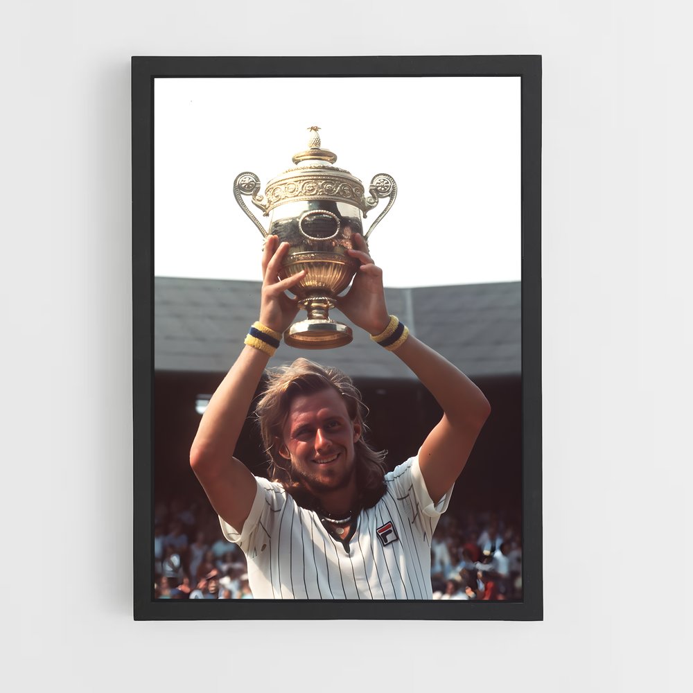 Poster Champion de l'Instant – affiche Tennis (vue 2)